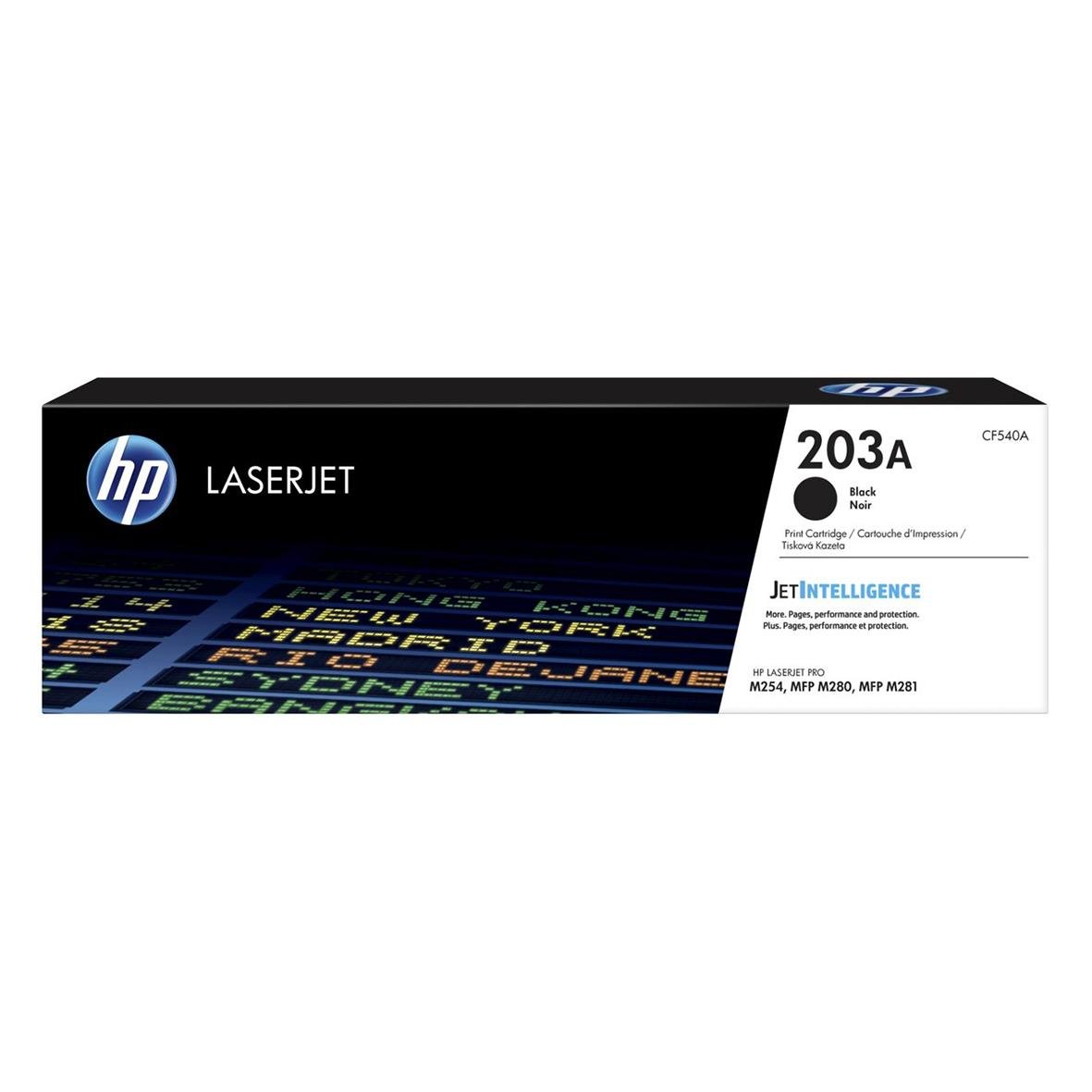 Lasertoner HP 203A svart för 1400 sidor, CF540A