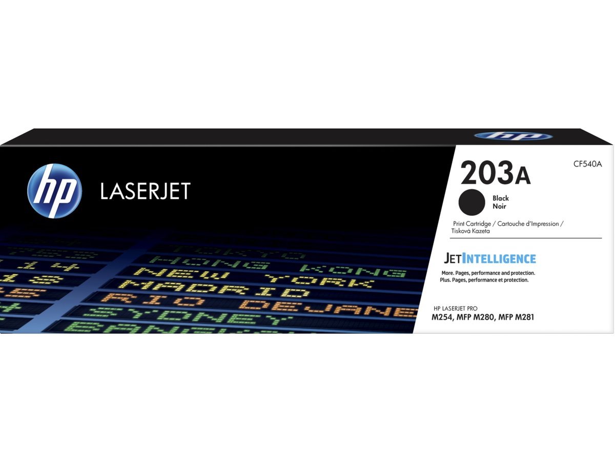 Lasertoner HP 203A 1400 Sidor CF540A Svart