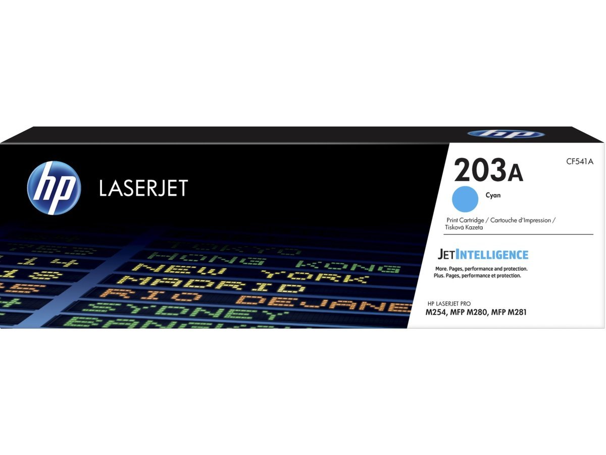 Lasertoner HP 203A 1300 Sidor CF541A Cyan