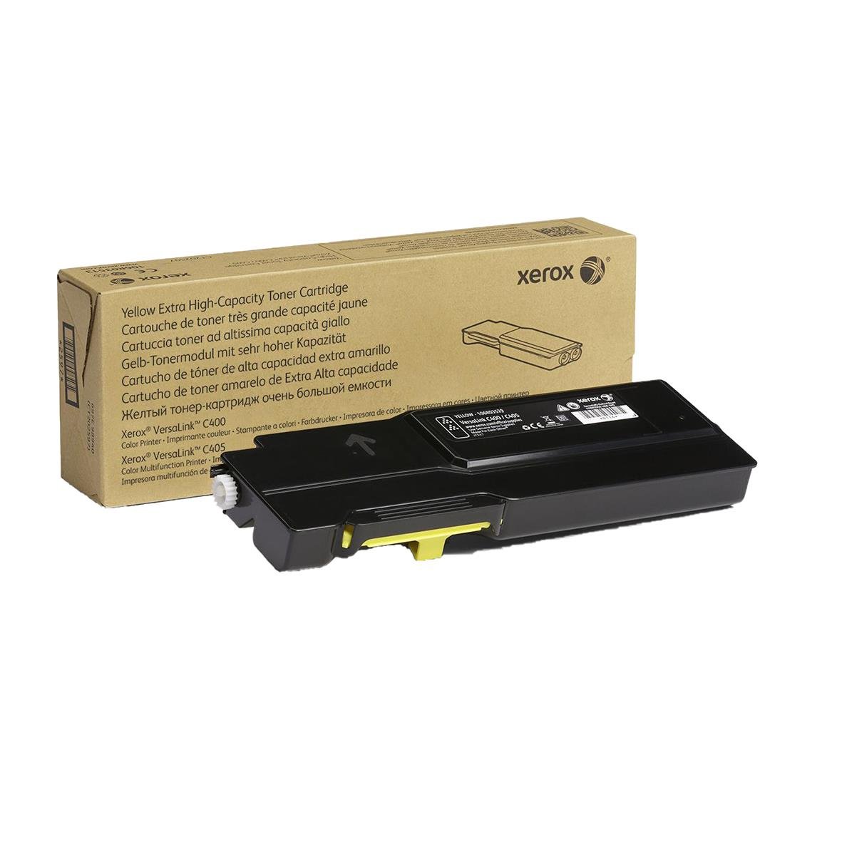 Gul laser tonerkassett för Xerox 8000sid 106R03529