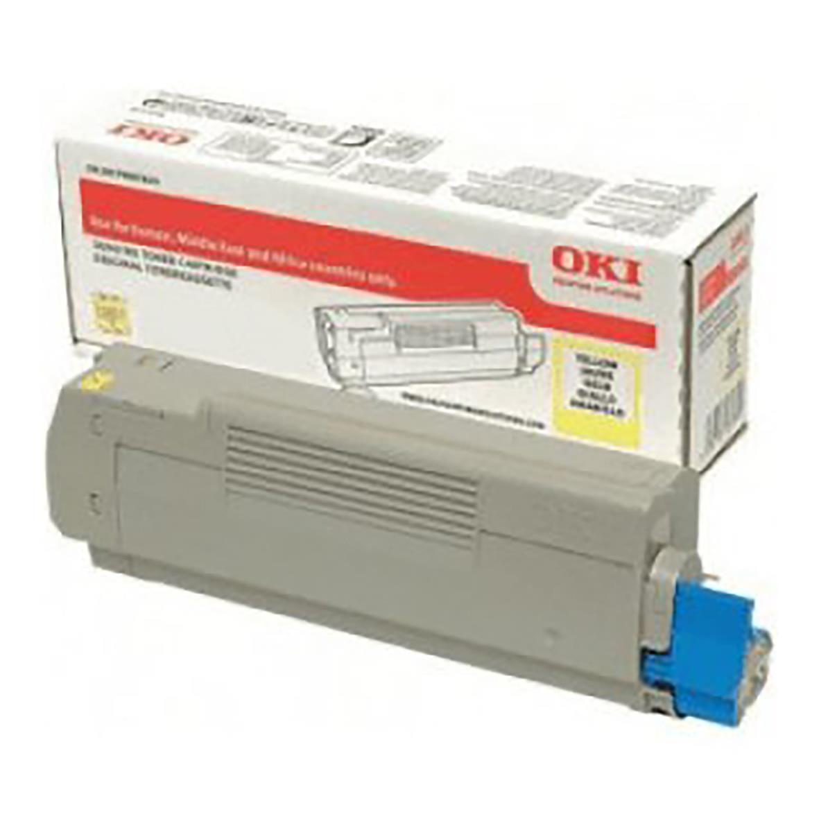 Gul lasertoner OKI 6000sid 46490605