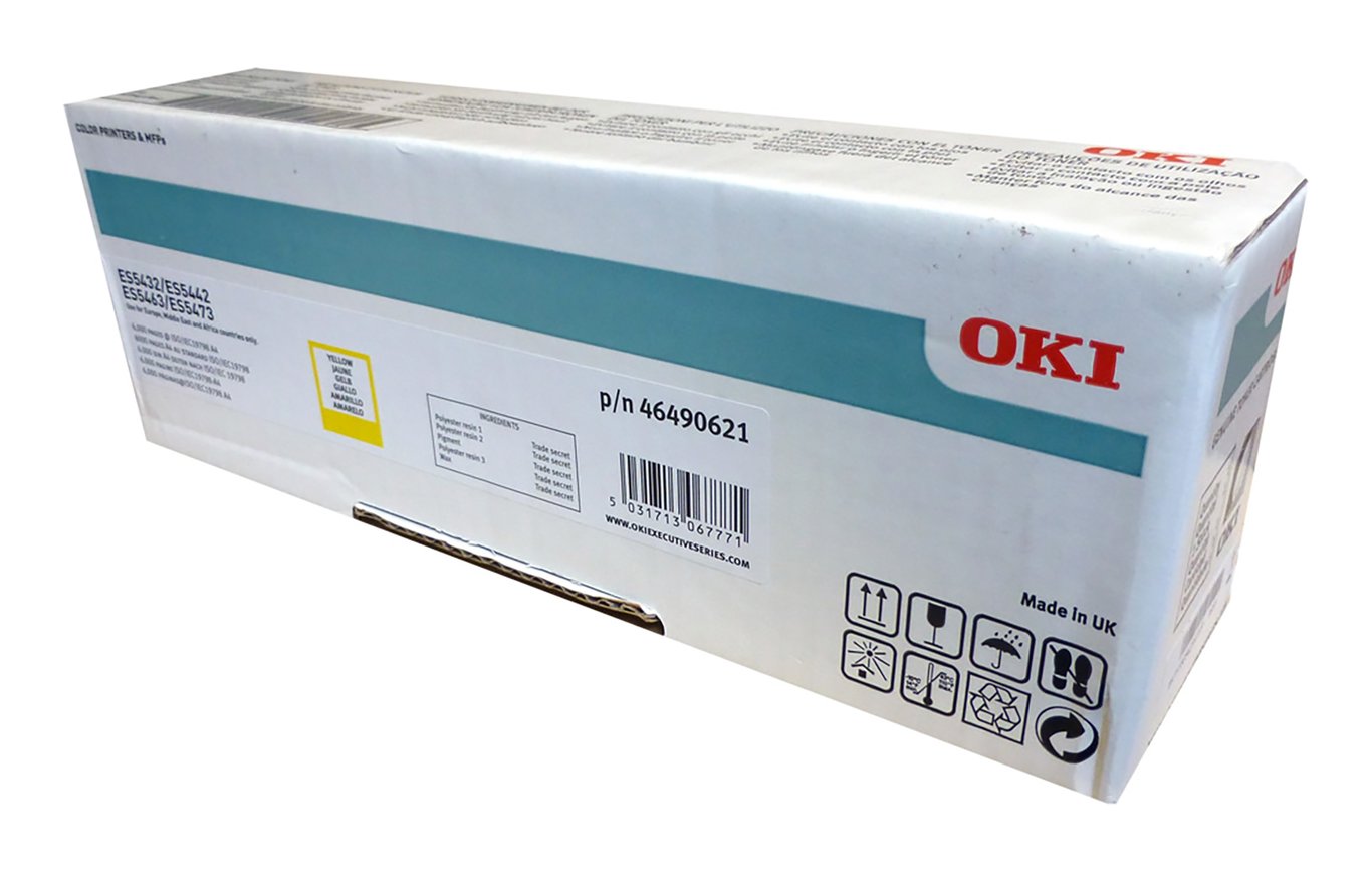 Lasertoner OKI 46490621 Gul