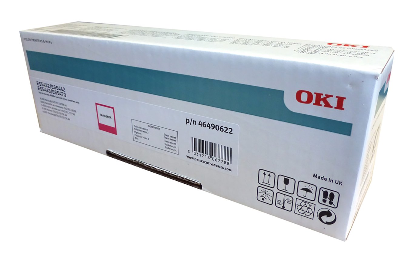 Lasertoner OKI 46490622 Magenta