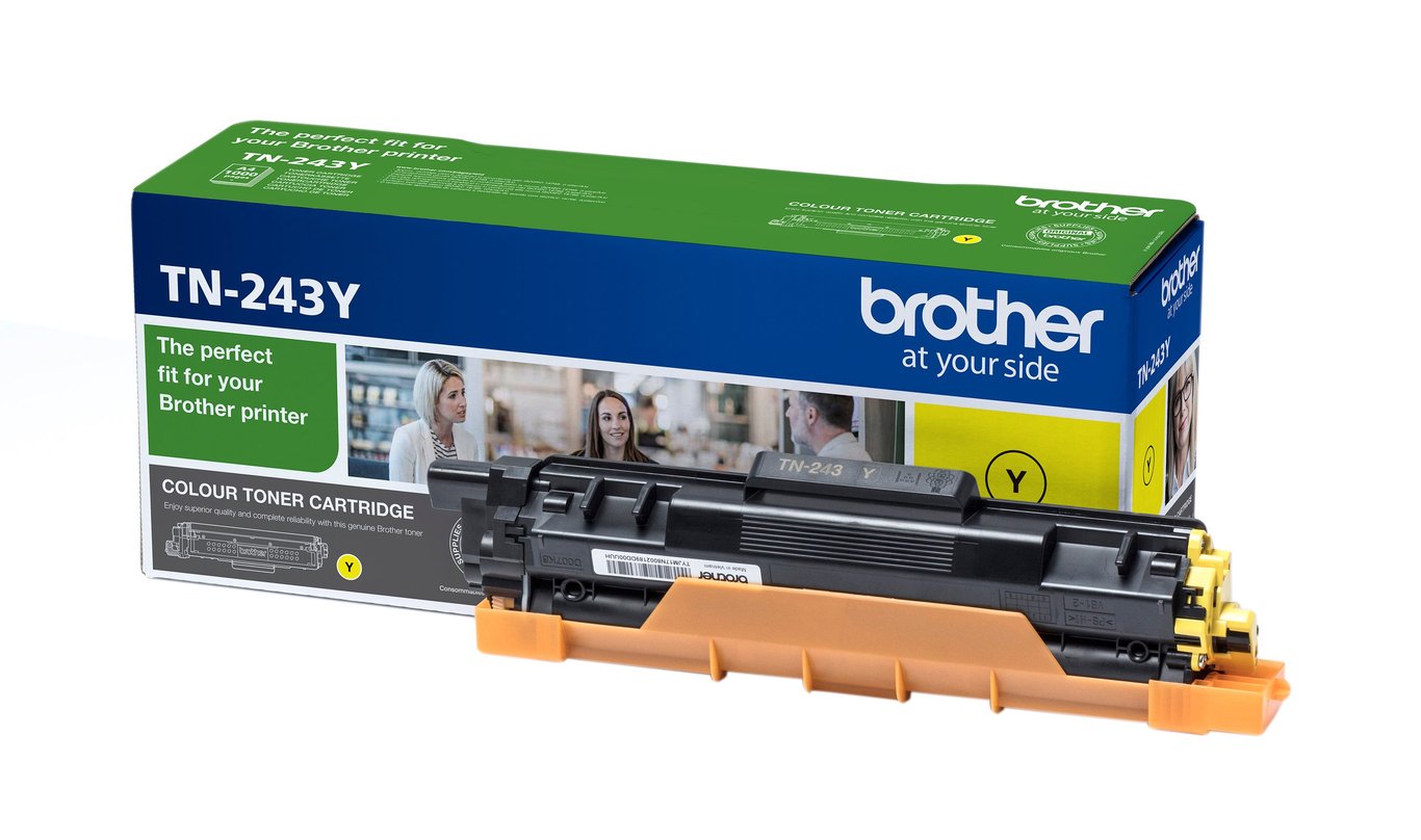 Lasertoner Brother 1000sid TN243Y gul