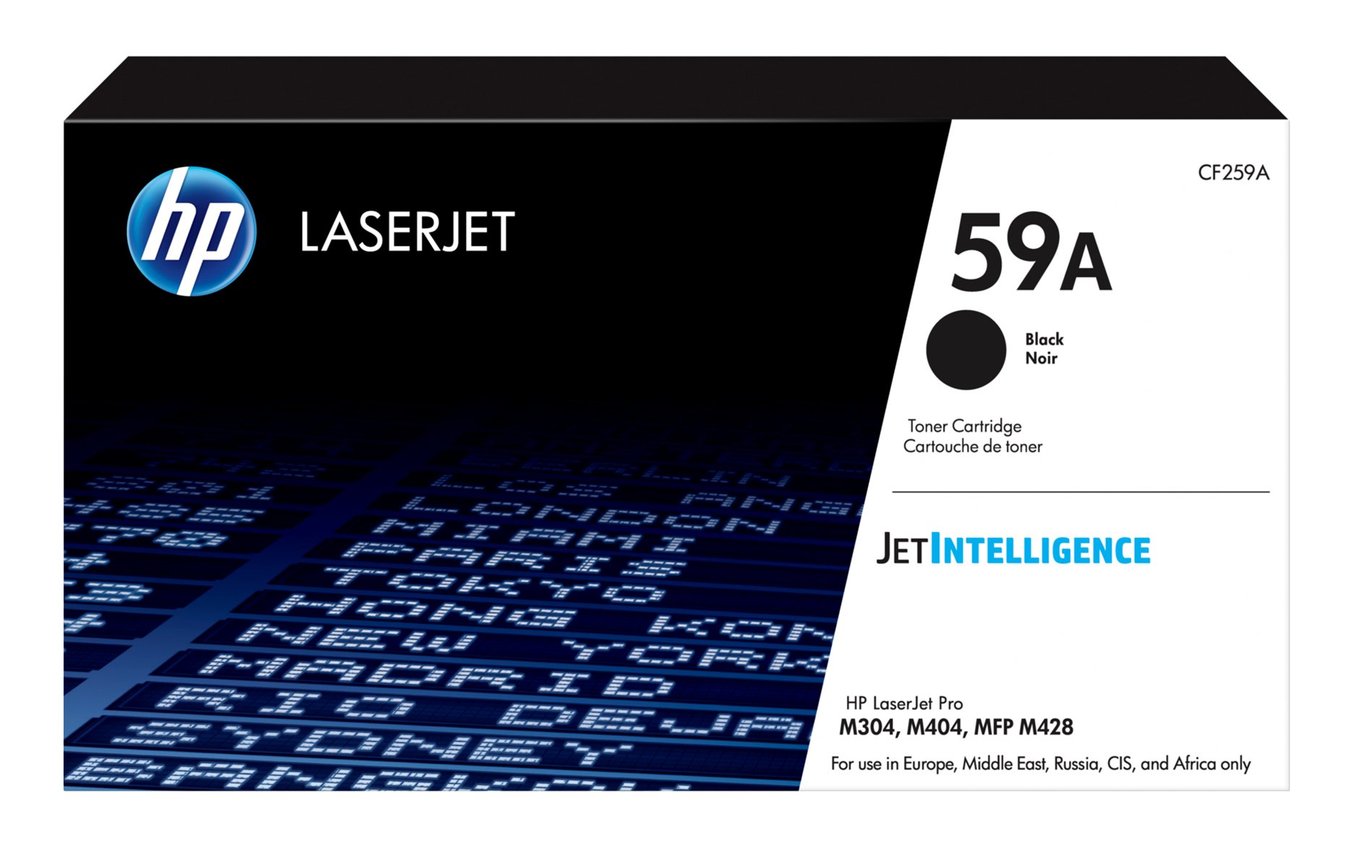 HP 59A svart laser tonerkassett för 3000 sidor, JetIntelligence