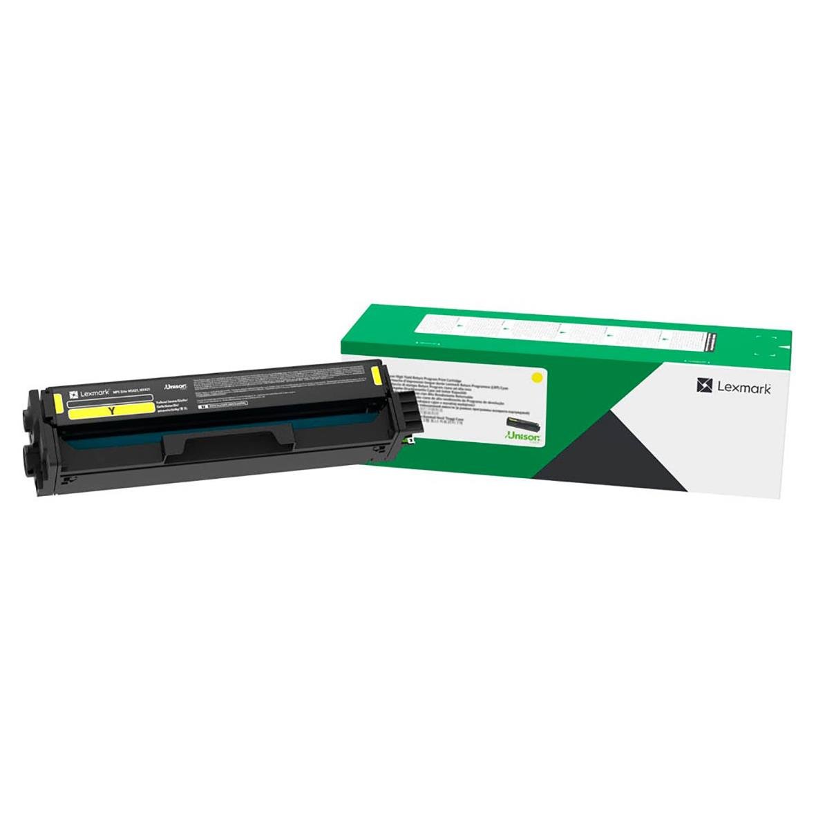 Lasertoner Lexmark C3220 1500 1500sid Gul