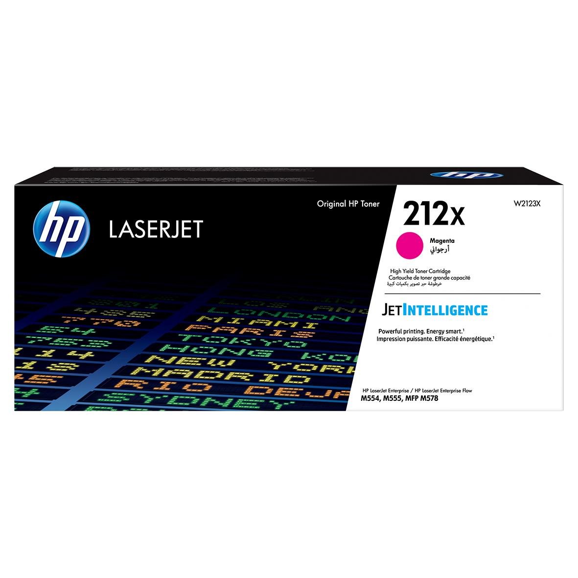 Lasertoner HP 212X Magenta för 10 000 sidor i originalförpackning
