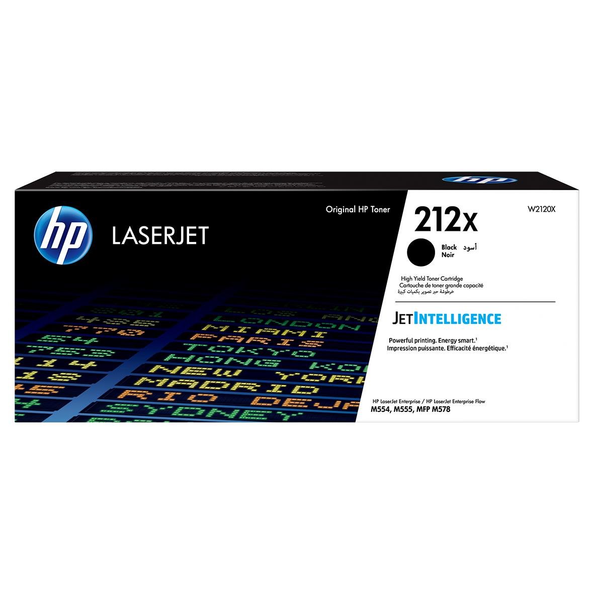 Lasertoner HP 212X svart för 13000 sidor, för HP skrivare