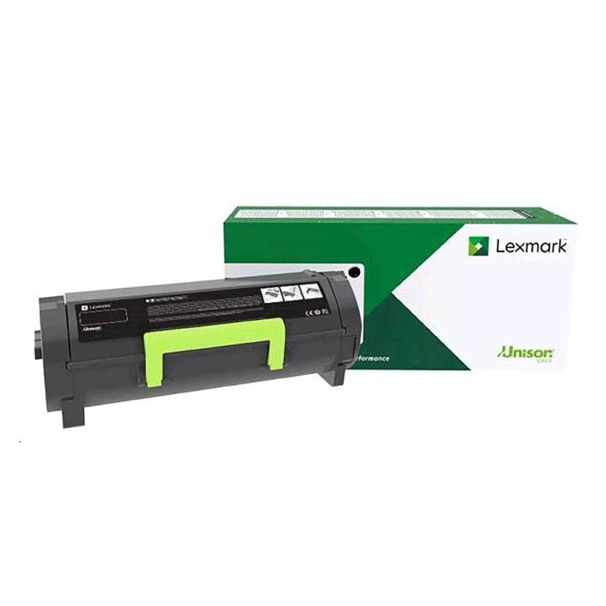 Svart lasertoner för Lexmark MS331 i originalförpackning