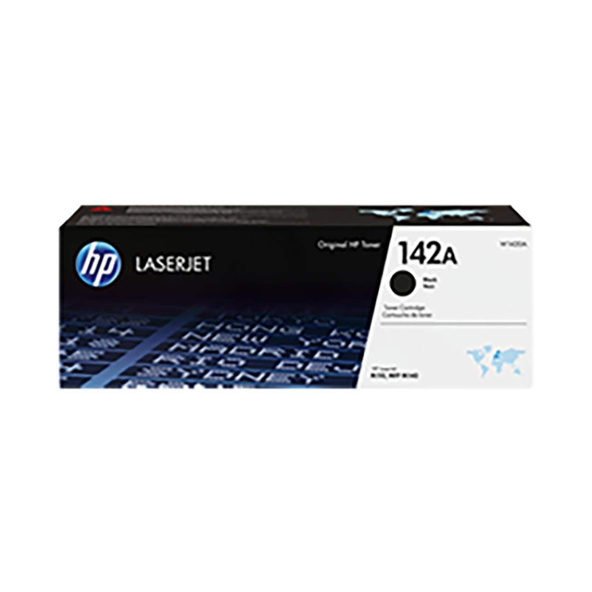 HP Lasertoner 142A W1420A i svart för skrivare