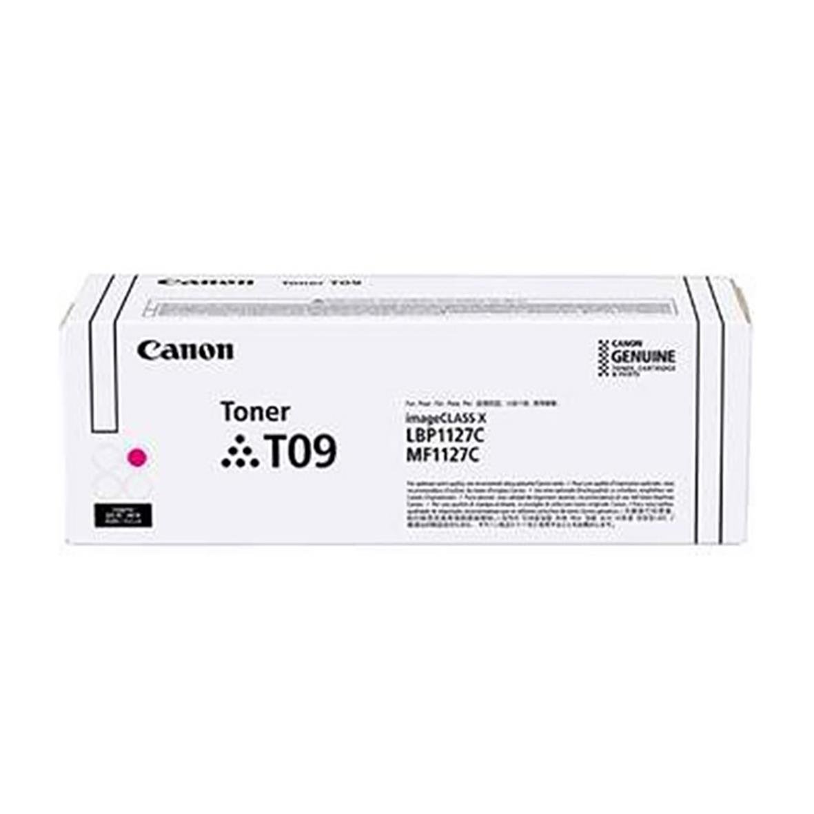 Lasertoner Canon T09 för XC1127i/1127iF/1127P, magenta, 5900 sidor