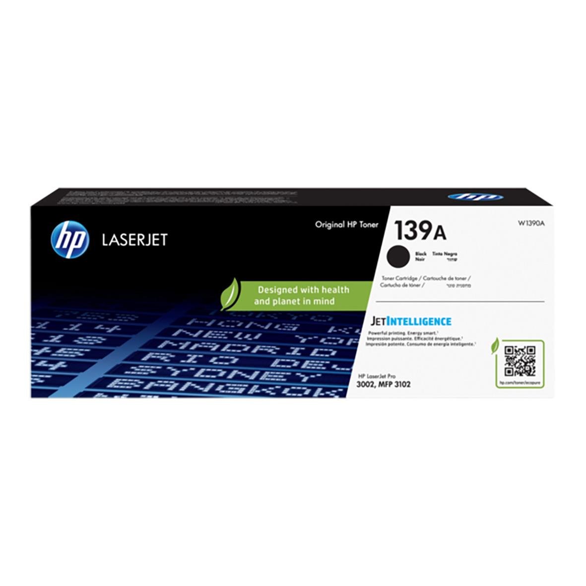 HP Lasertoner 139A svart för skrivare, 1500 sidor, i originalförpackning