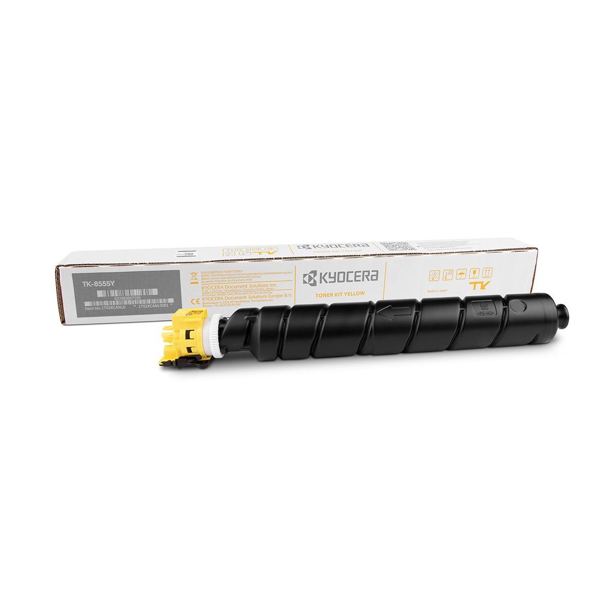 Gul lasertoner Kyocera TK-8555 för 24000 sidor
