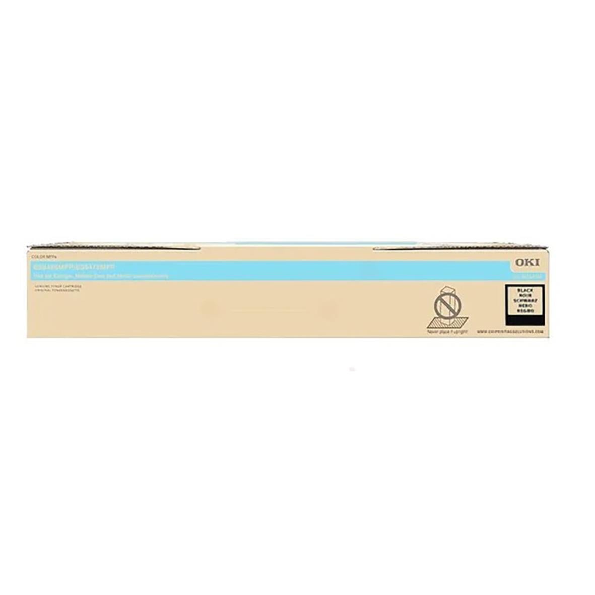 Svart laser tonerkassett för OKI 46564704 i originalförpackning
