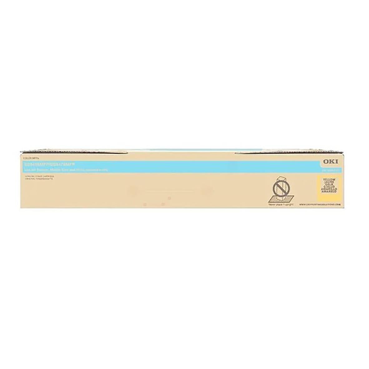 Gul laser tonerkassett OKI 46564701 i originalkartong