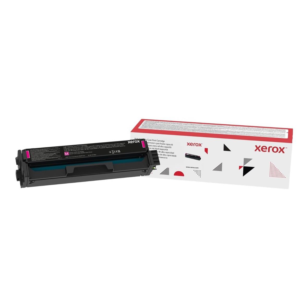 Lasertoner Xerox 2501 Magenta med förpackning