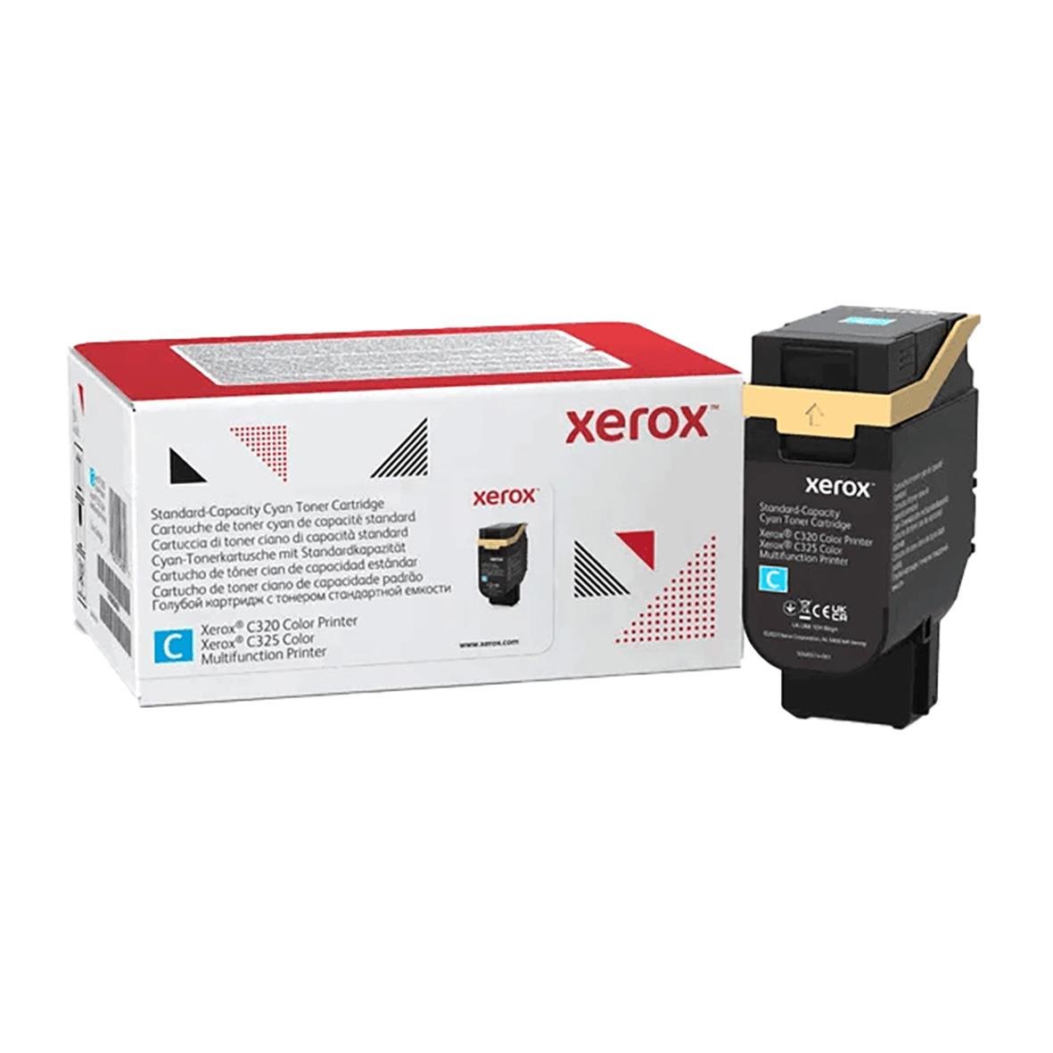 Lasertoner Xerox 1800 Cyan i originalkartong