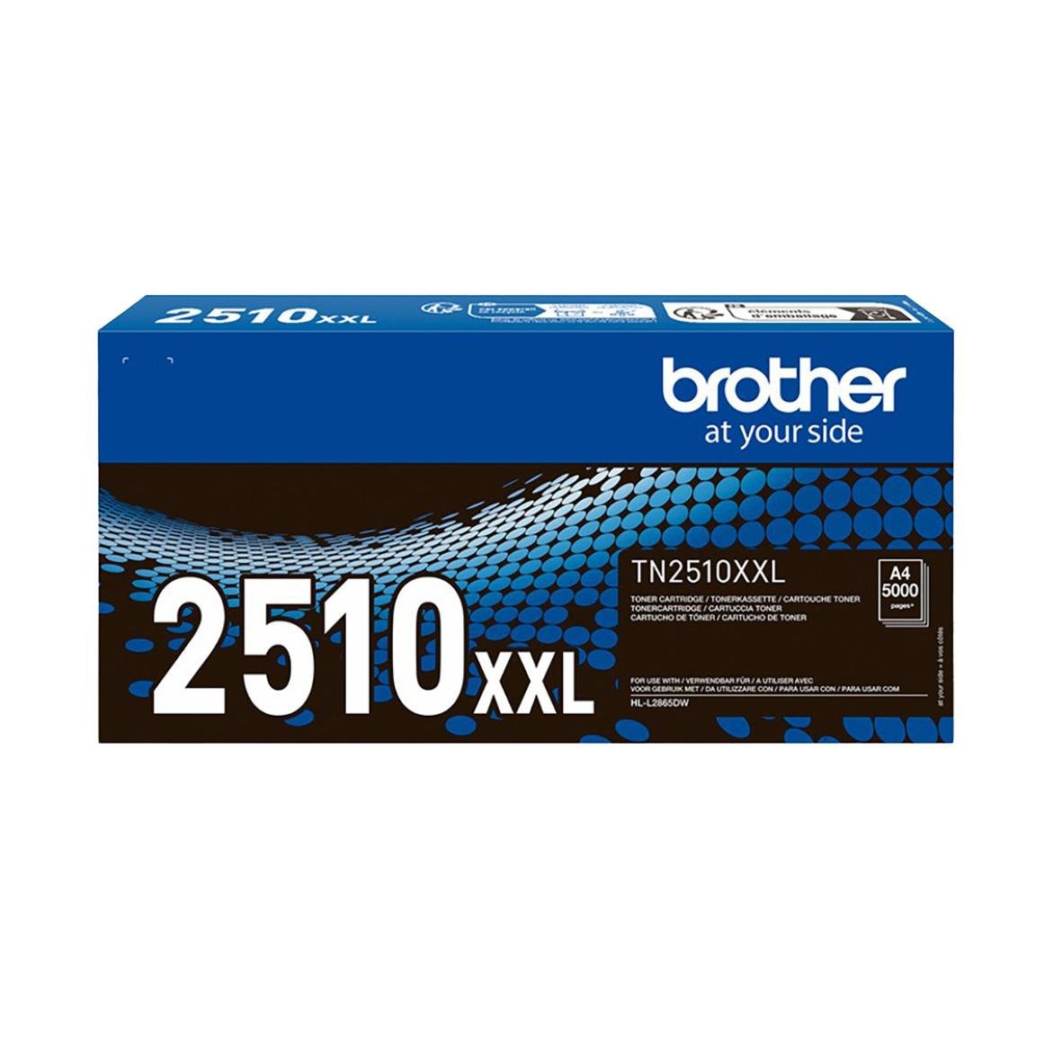 Lasertoner Brother 5000sid TN2510XXL Svart 27044283_1