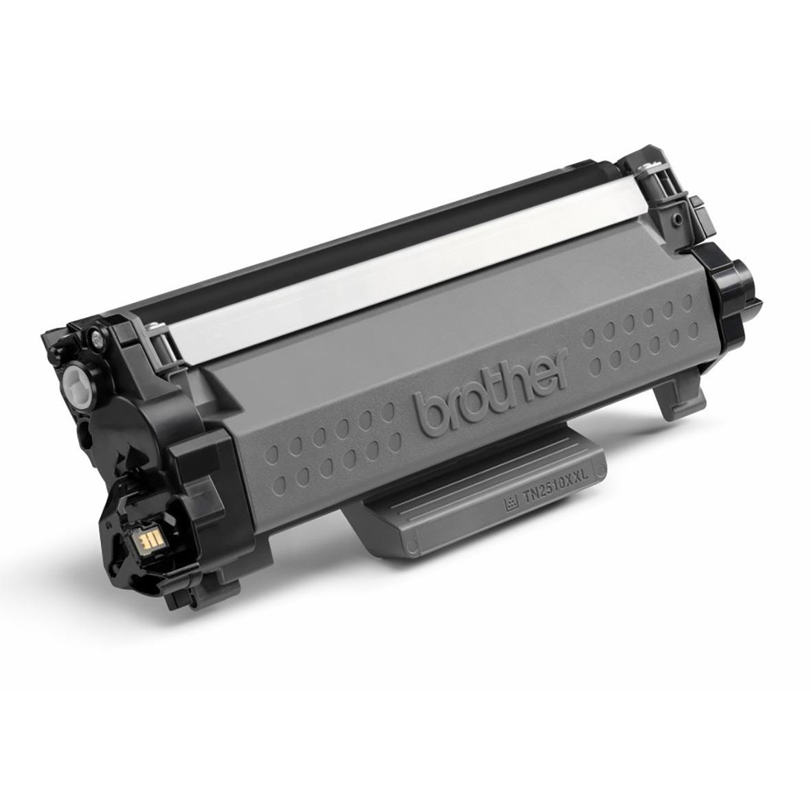 Lasertoner Brother 5000sid TN2510XXL svart för skrivare