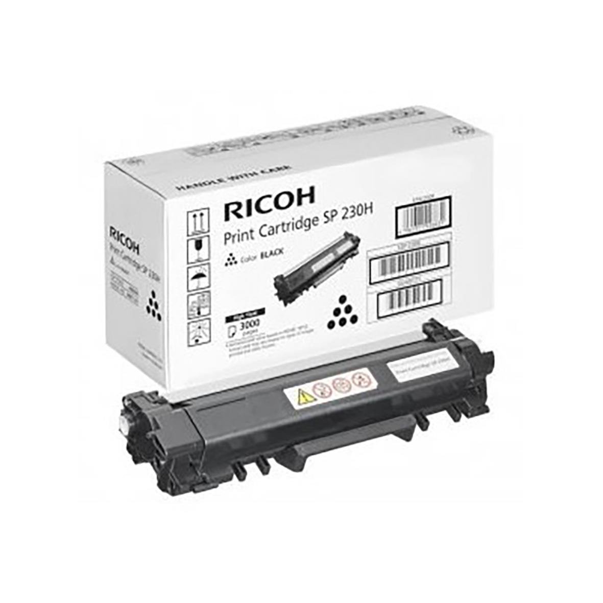 Ricoh SP230DNW svart tonerkassett för skrivare, 3000 sidor