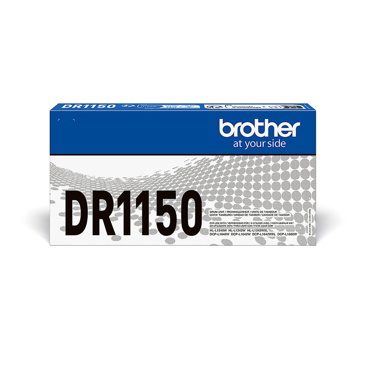 Brother DR1150 trumma i blått och vitt för skrivare