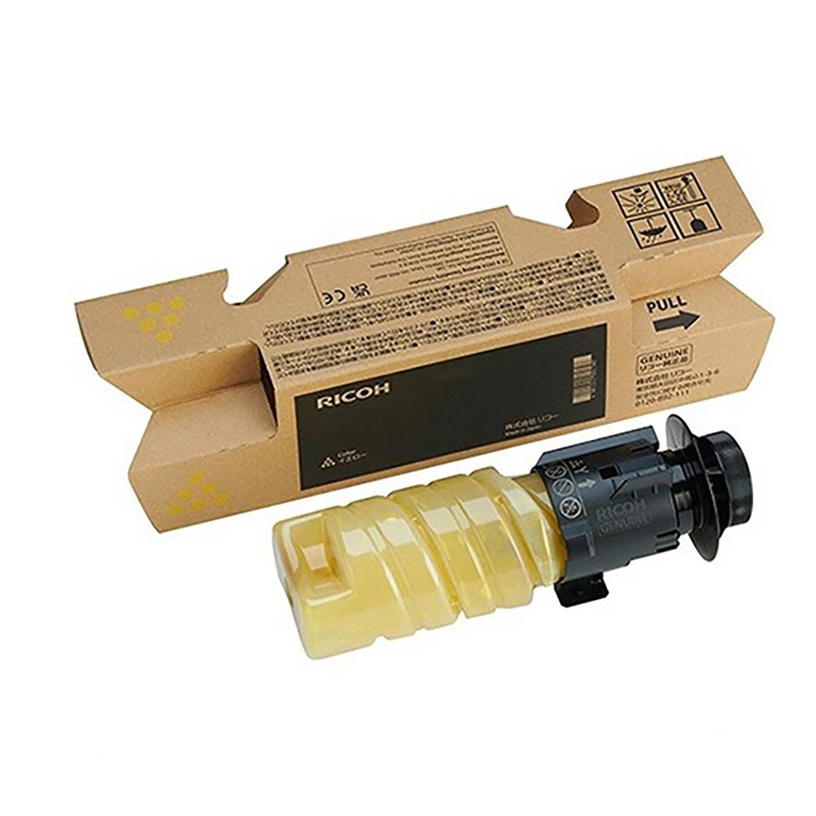 Gul Ricoh C320F lasertoner för 5700 sidor i förpackning