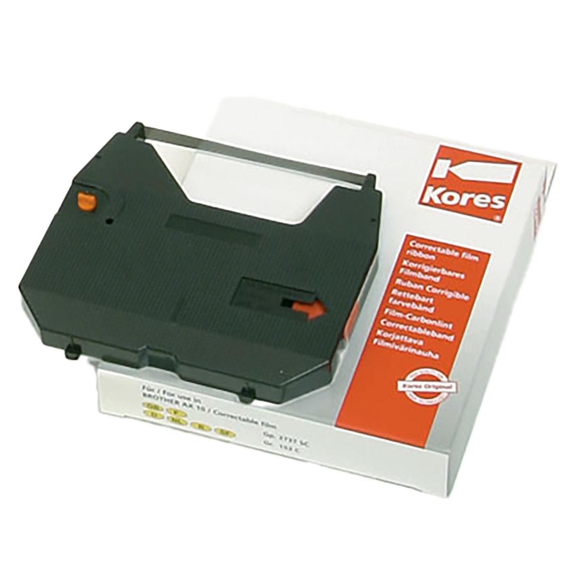 Svart kompatibel färgband för skrivare, modell 155C, i förpackning