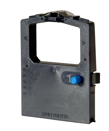 Svart färgbandshållare för OKI ML182/183 skrivare