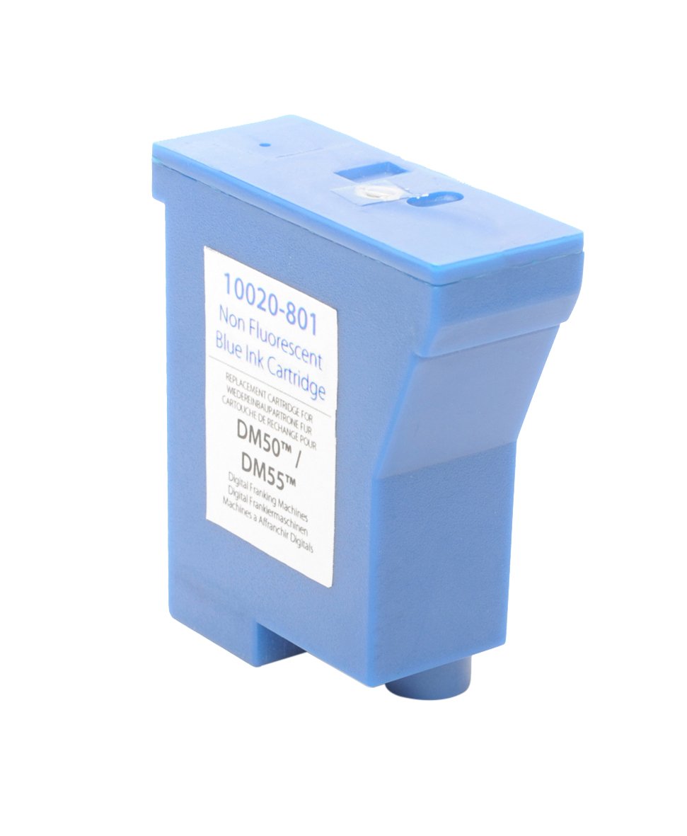 Blå färgpatron för Miljö Pitney Bowes DM50/K700 797-0SB/K780003