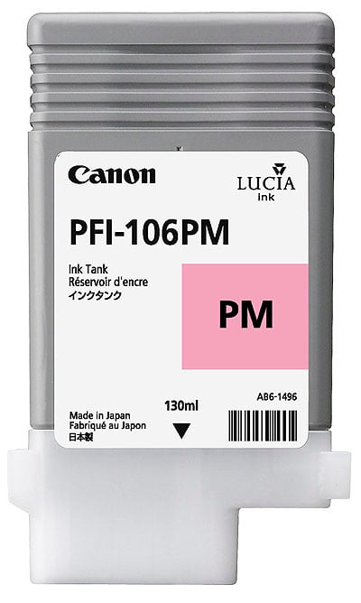 Canon PFI-106PM magentafärgad bläckpatron för skrivare