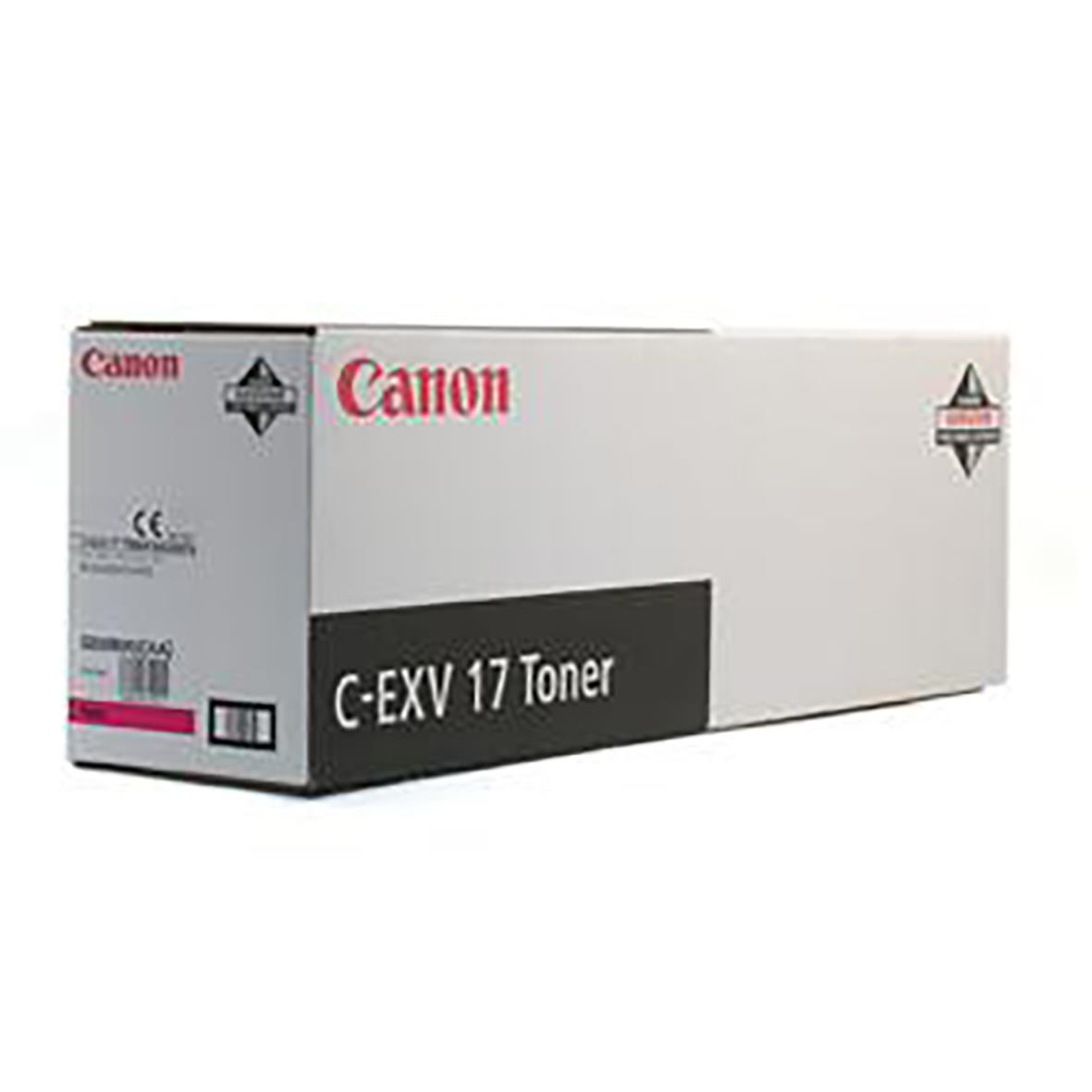 Canon C-exv 17 Cyan laser toner i originalförpackning