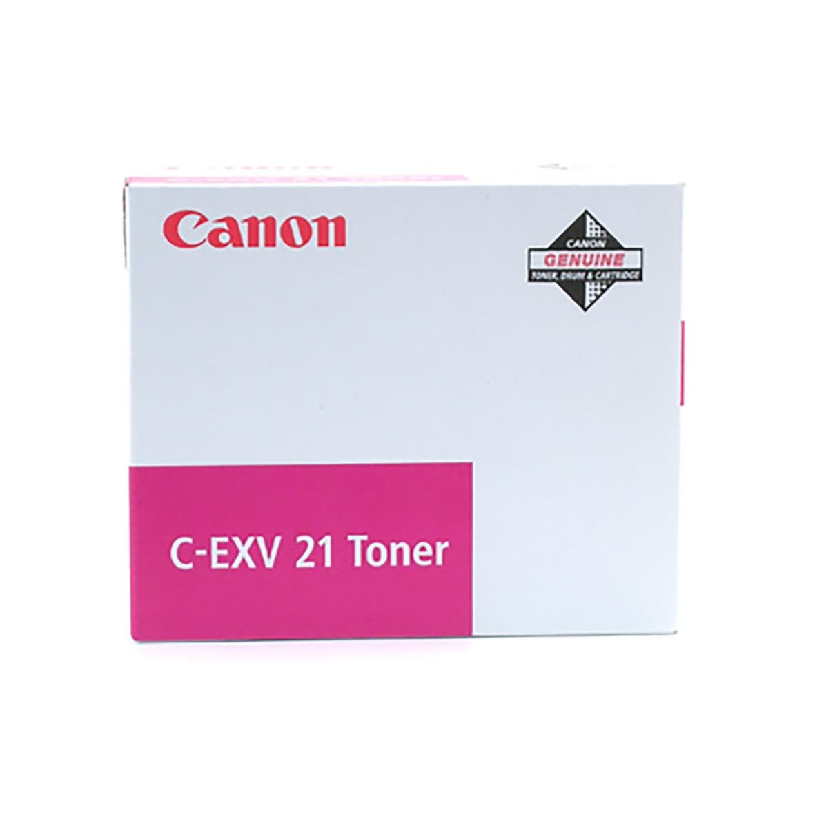 Canon C-Exv21 magentatoner i förpackning