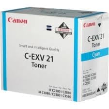 Canon C-Exv21 Cyan lasertoner i förpackning