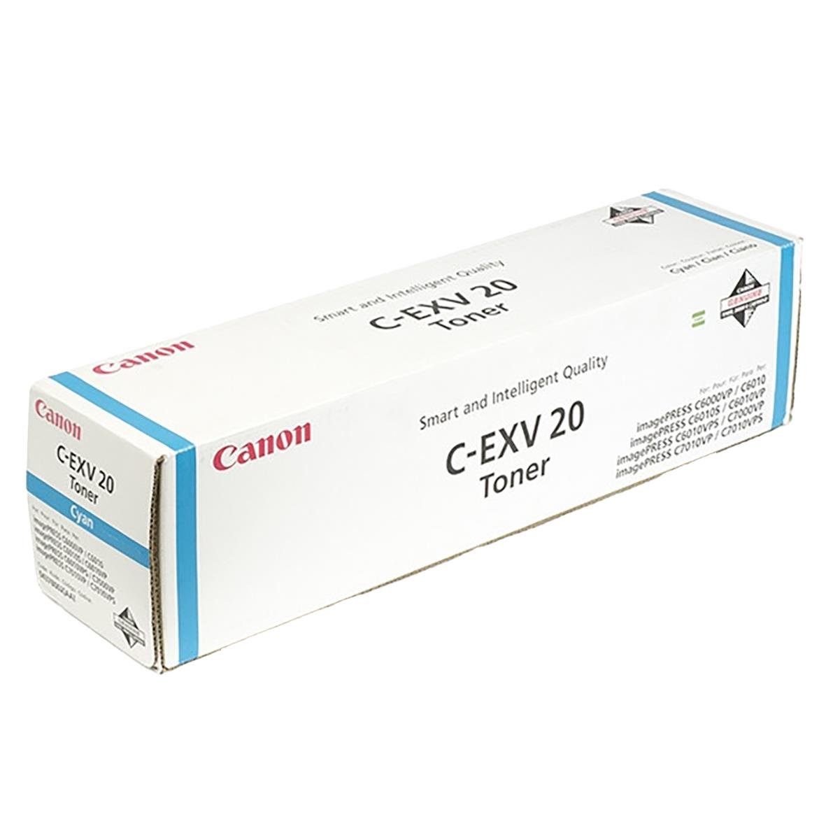 Lasertoner Canon C-Exv20 0437B002 cyan