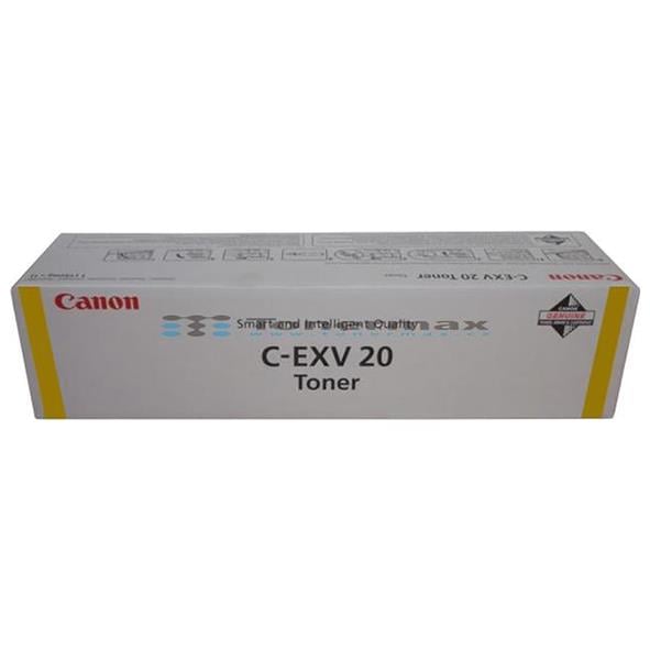 Lasertoner Canon C-Exv20 0439B002 Gul 32110134