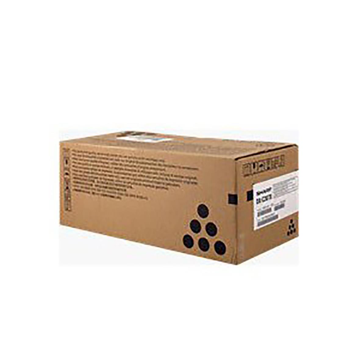 Svart laser tonerkassett Sharp DXC20TB i kartong