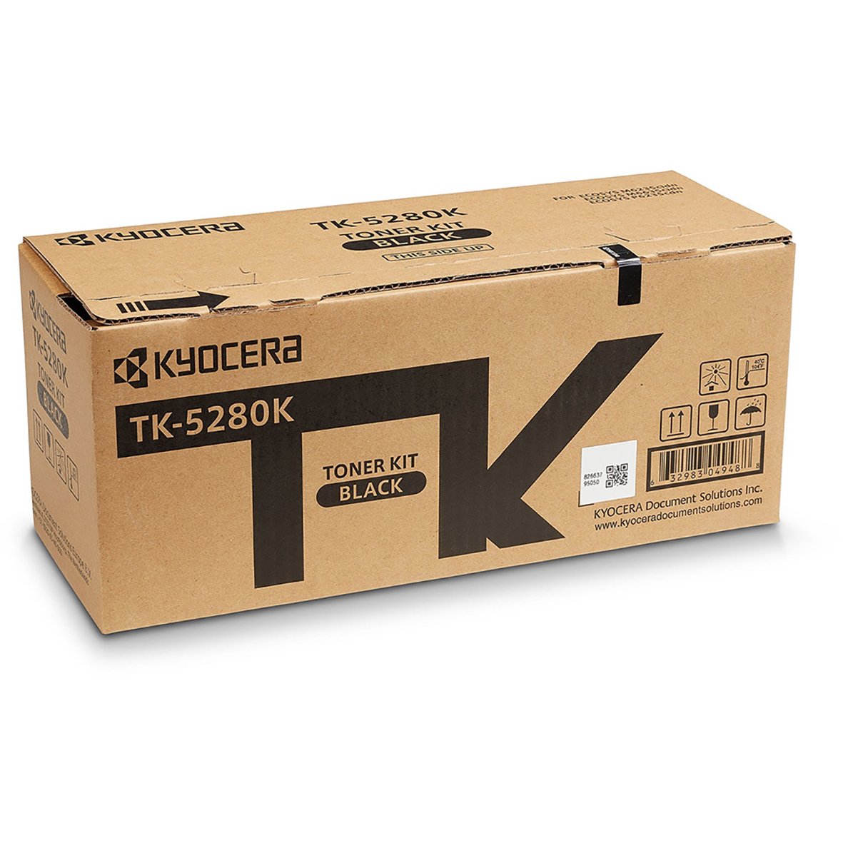 Förpackning av Kyocera TK-5280K svart toner kit för skrivare