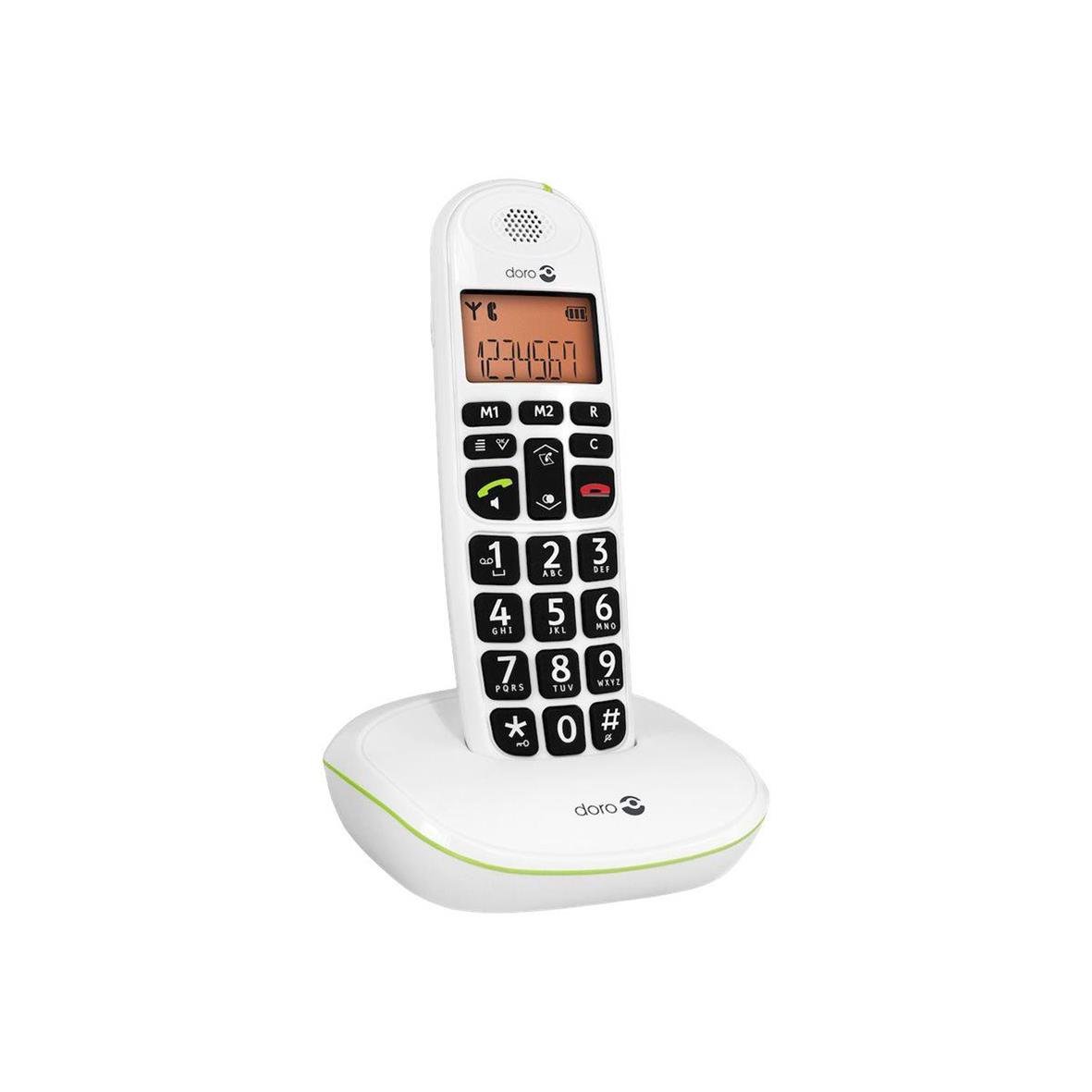 Trådlös Telefon Doro PhoneEasy 100w Vit 34014016_3