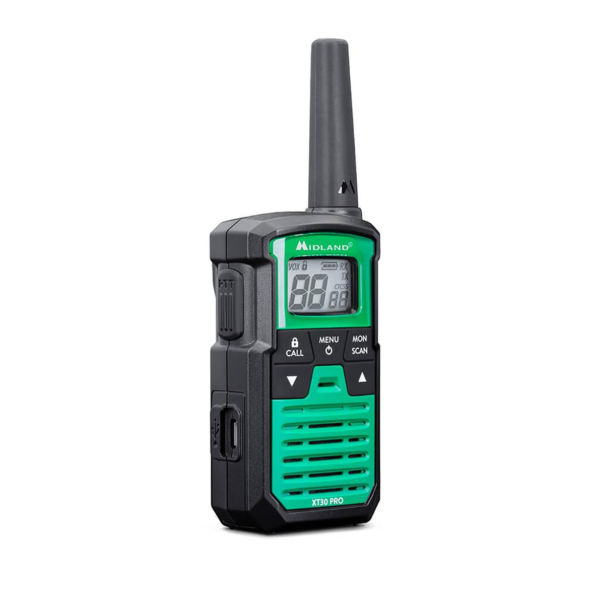 Walkie Talkie Midland XT30 Pro Svart/Grön 34014027_2