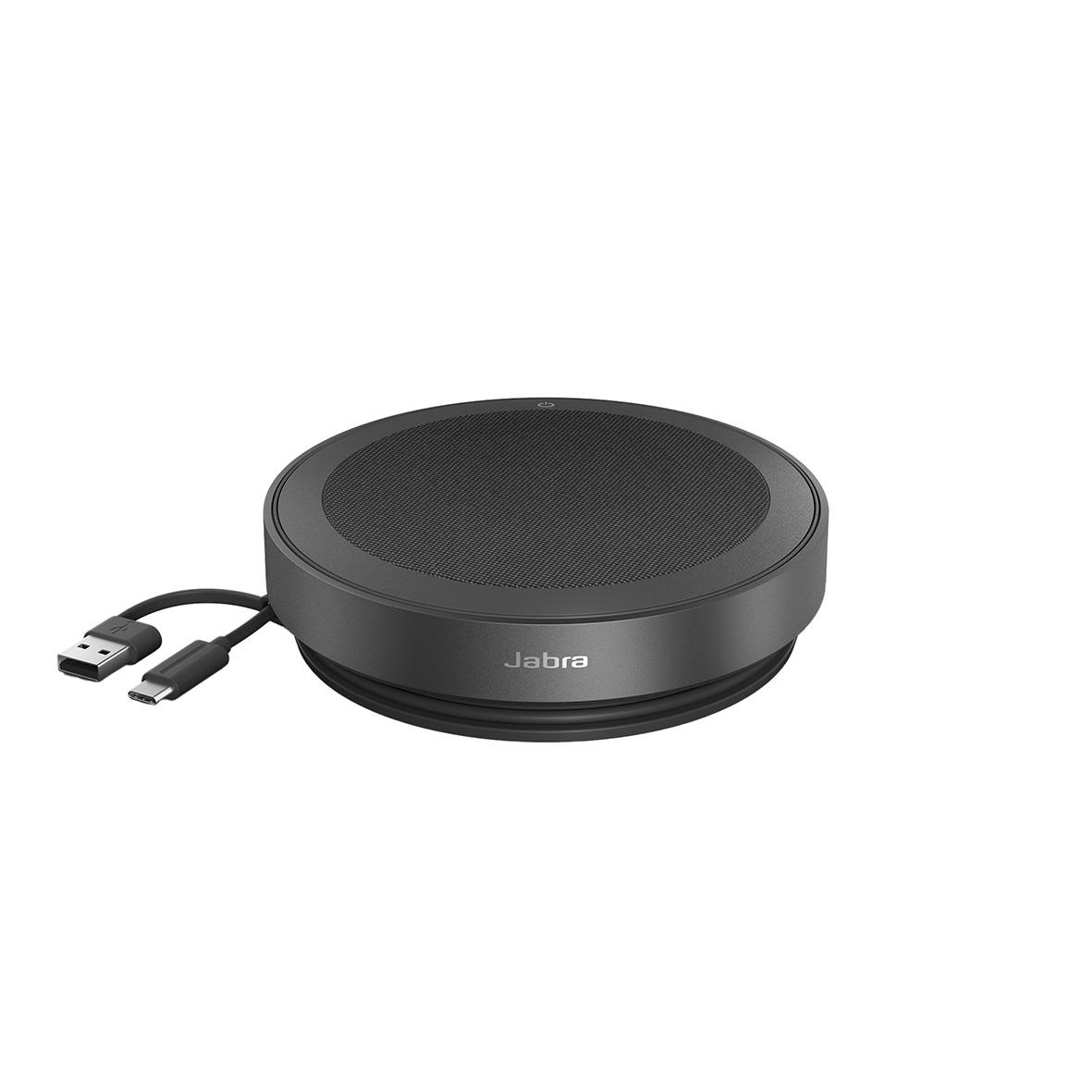 Konferensenhet Jabra Speak2 75 UC i svart med USB-kabel
