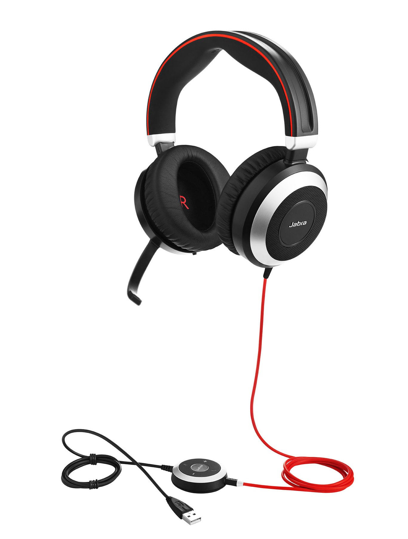 Headset Jabra Evolve 80 UC Stereo