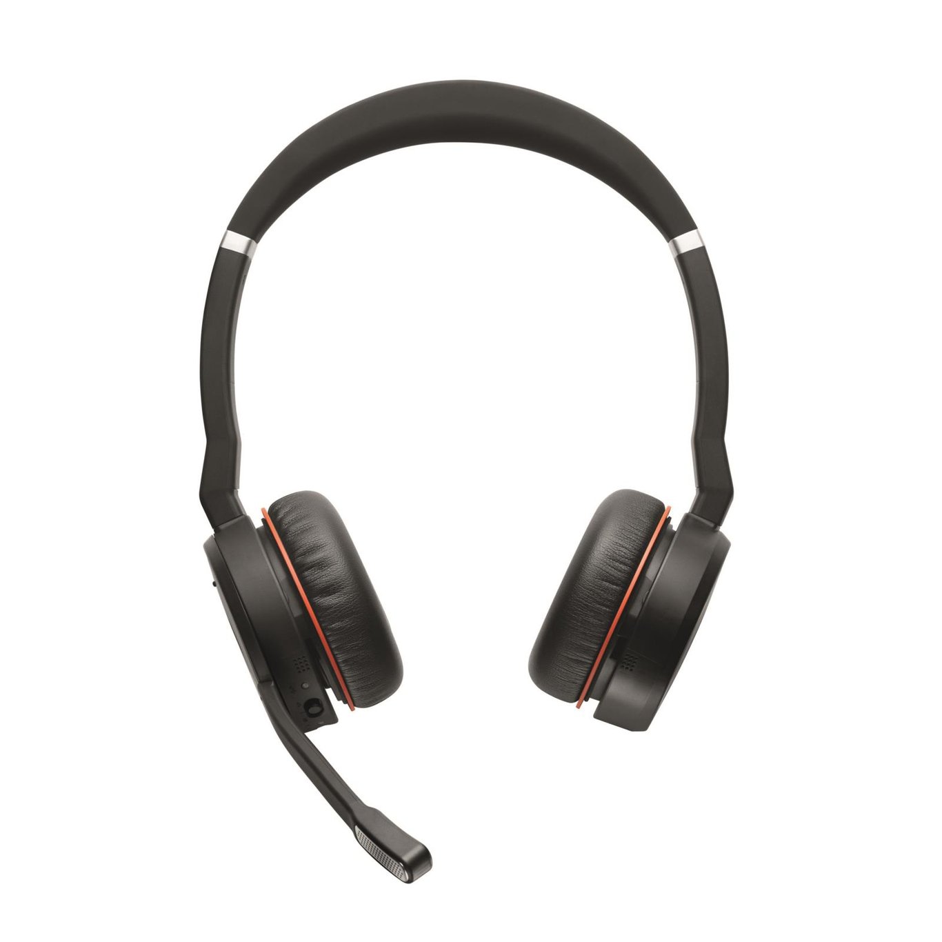 Jabra Evolve 75 SE UC stereo Bluetooth headset med mikrofon och vadderade öronkuddar
