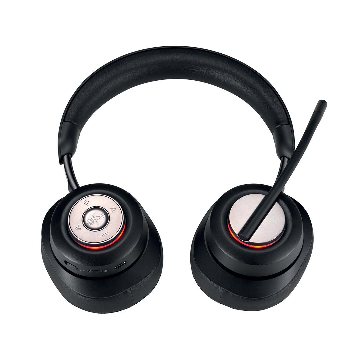 Kensington H300 Bluetooth over-ear headset med mikrofon och kontrollknappar