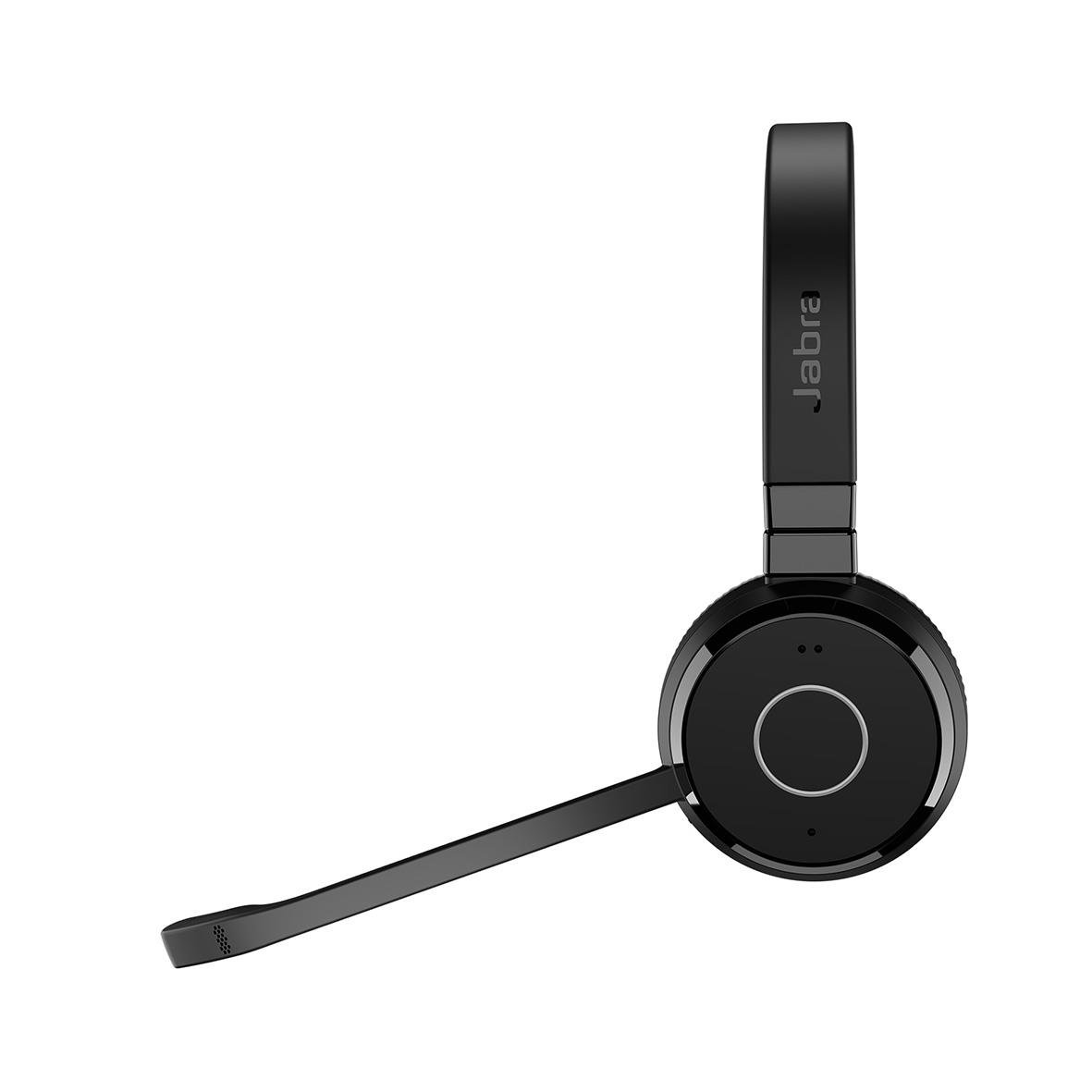 Jabra Evolve 65 TE Bluetooth och USB-A UC stereo headset med mikrofon