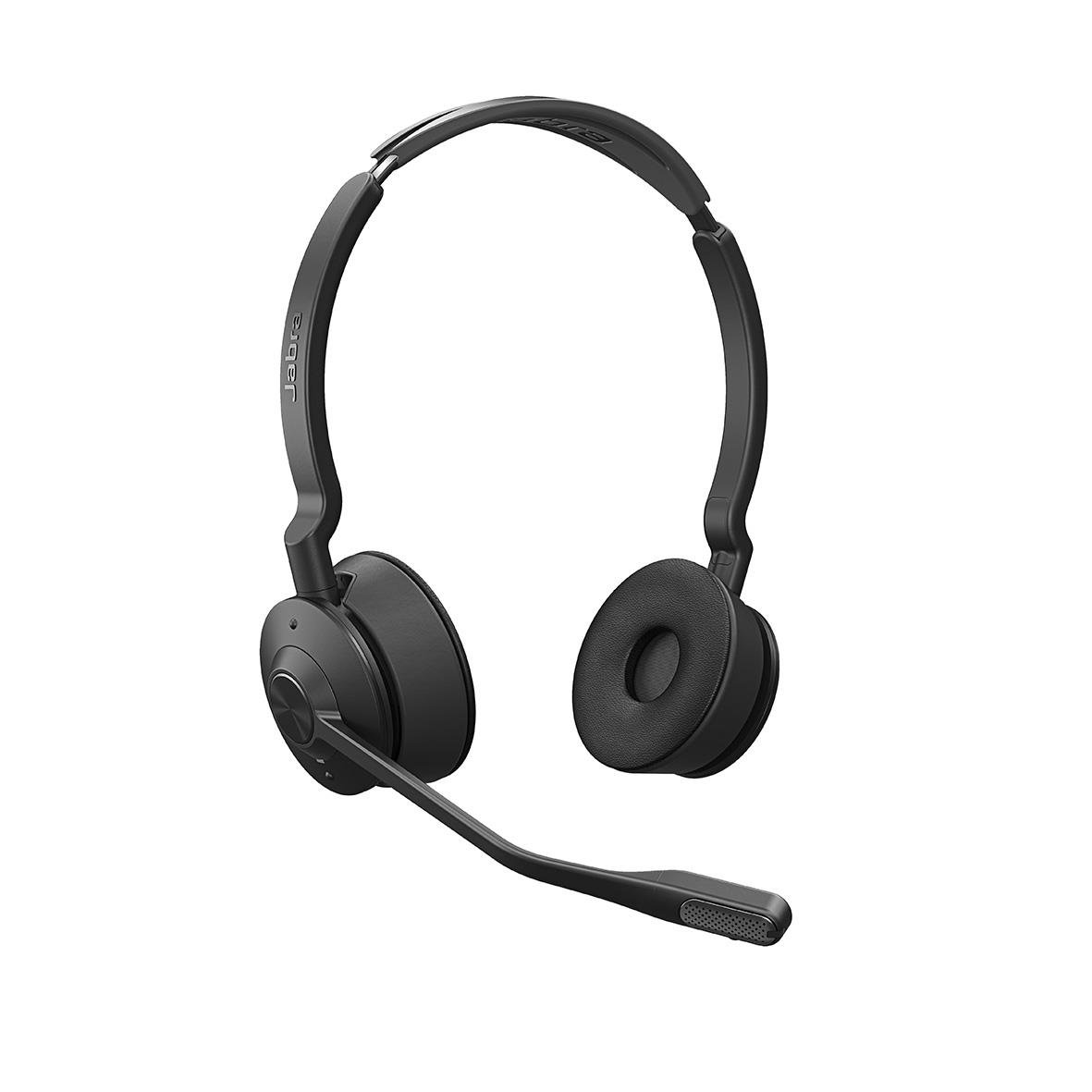 Jabra Engage 75 SE stereo Bluetooth headset med mikrofon och justerbar huvudband