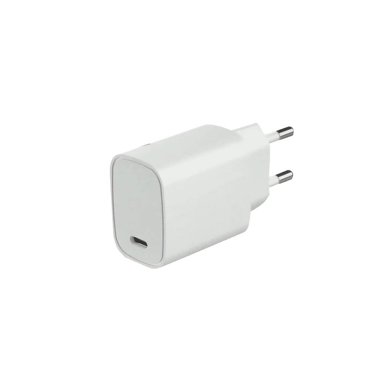 Väggladdare Gear 220V 1xUSB-C 20W Vit