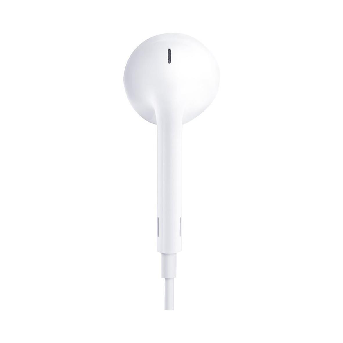 Vit Apple EarPods-hörlurar med Lightning-anslutning
