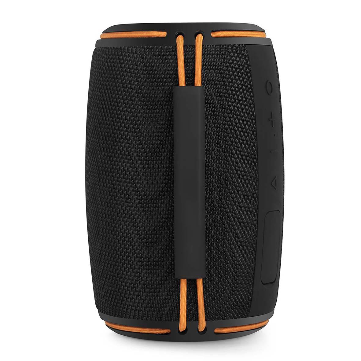 Portabel svart Nedis Bluetooth-högtalare med 40W effekt och handtag
