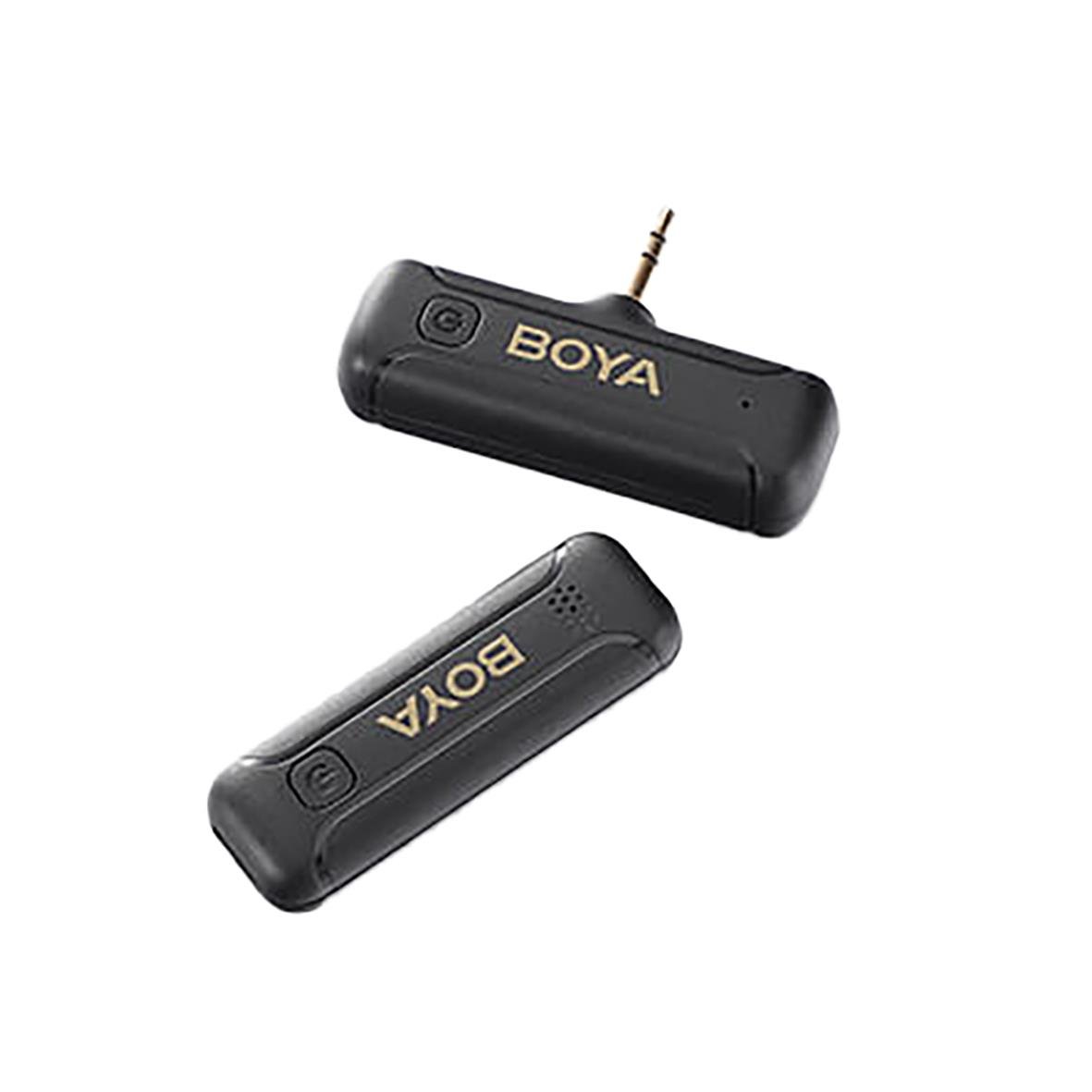 Trådlöst mikrofonset BY-WM3T2-M1 med 3.5mm TRS-anslutning i svart