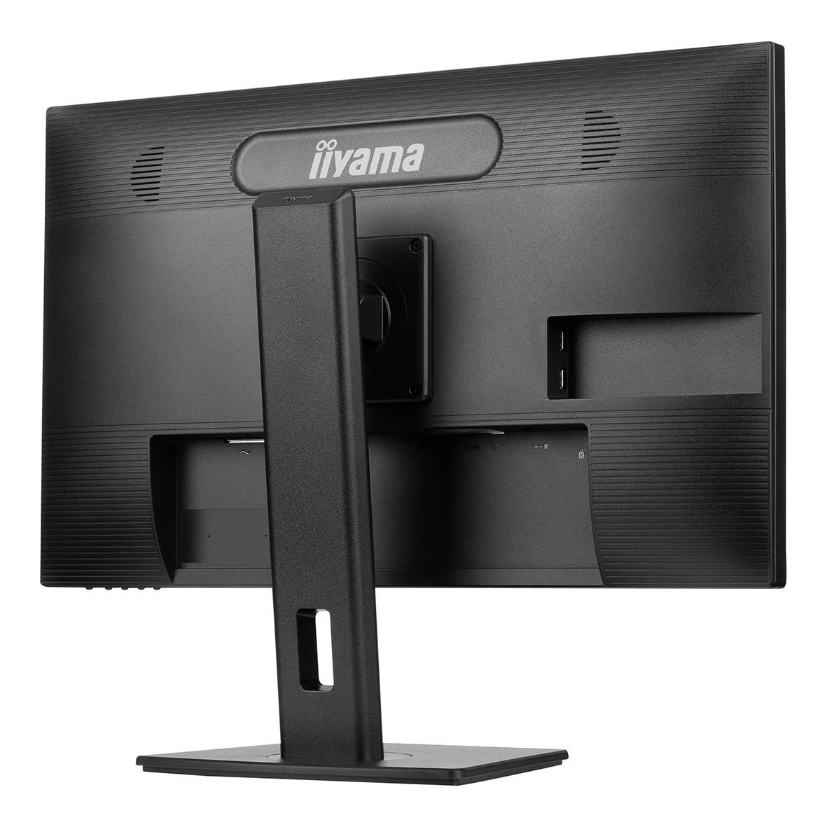 Iiyama XUB2763HSU-B1 27-tums full HD skärm sett bakifrån